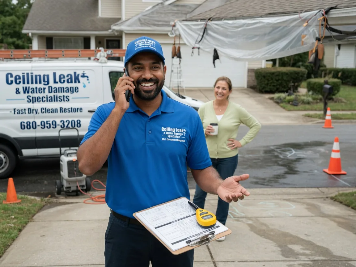 Ceiling Leak Cleanup Middleton, TN FAQs