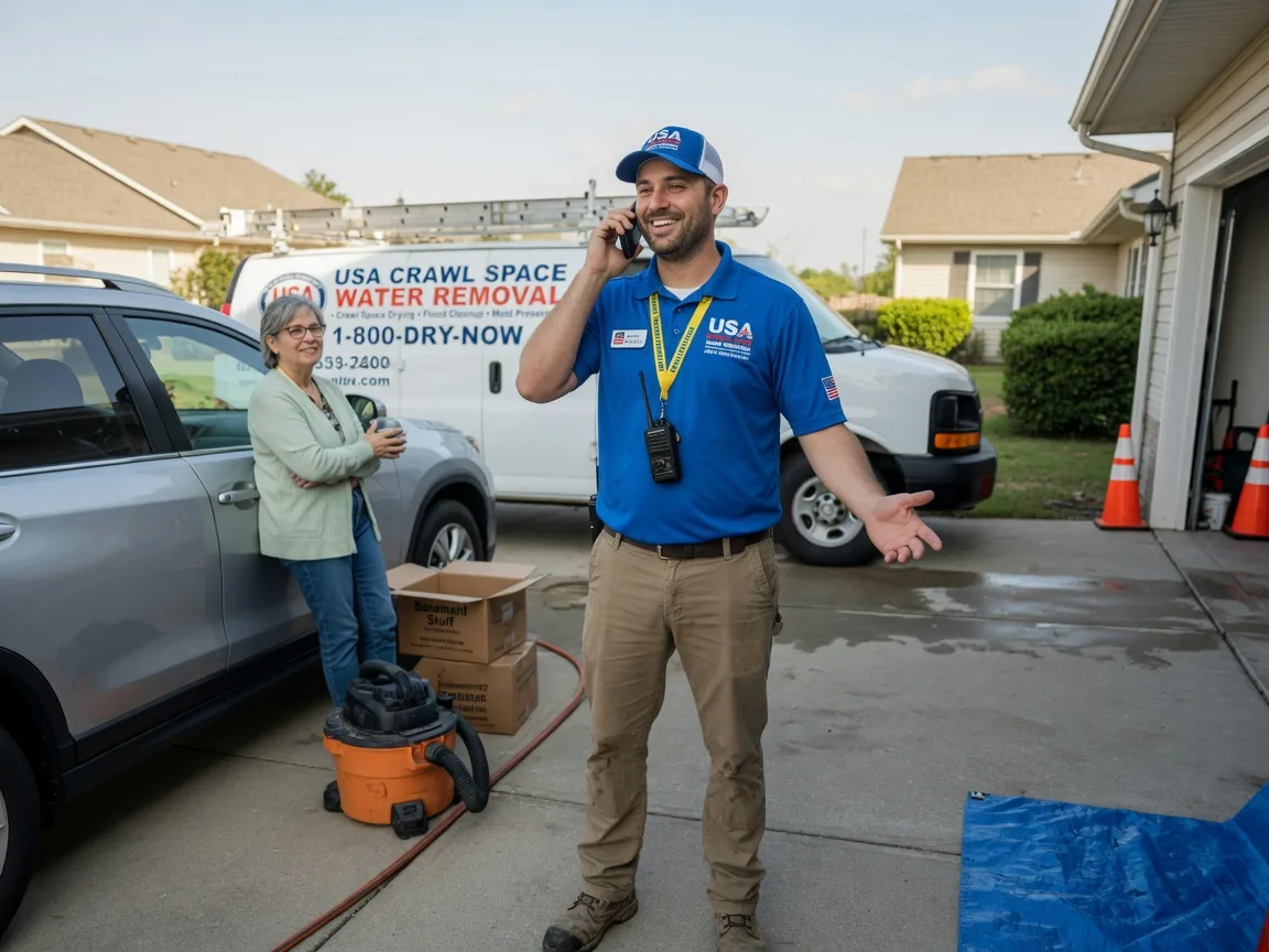 Crawl Space Water Removal Middleton, TN FAQs